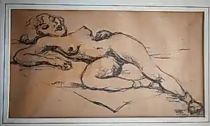 Buy Henry van Straten - Liggende dame. Naakt.? Bid from 99!