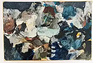 AcheterWijnand van Schothorst - olieverf schilderij (1966) + tentoonstellingsaffiche (1969)? Enchérissez de 75!