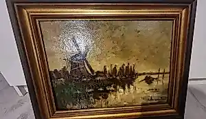 Onbekend - mooi klassiek schilderij kaufen? Bieten Sie von 35!