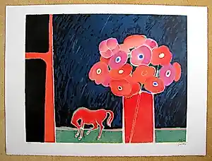 AcheterAlbert Zavaro - Bouquet met paard? Enchérissez de 39!