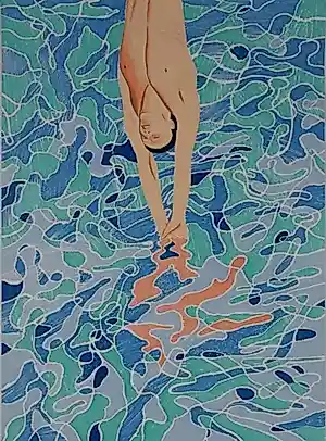 David Hockney - The Diver kopen? Bied vanaf 175!