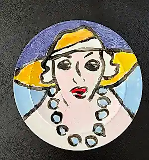 Onbekend - Vintage decoratieve wandborden kaufen? Bieten Sie von 40!