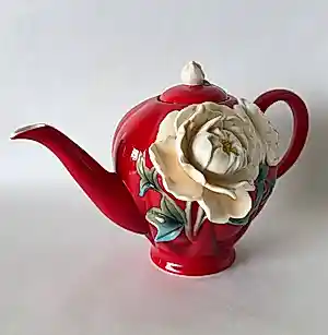 AcheterFranz Collection - Venice Peony Porcelain Teapot FZ02703 by Yu-Yin Chang, Retired Discontinued R...? Enchérissez de 150!