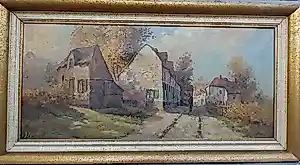 AcheterGustave Pynaert - dorpslandschap? Enchérissez de 45!