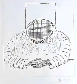 AcheterRoger Raveel - Wegdoezelen in de kosmos - Ets - Gesigneerd - 65x50 cm - 1982? Enchérissez de 950!