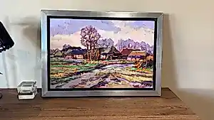 Henri Hess - Brabants Landschap met Boerderijen verkauft für € 320!