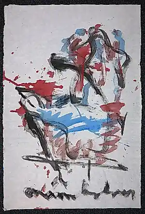 Buy Anton Heyboer - Inkttekening, Kip? Bid from 200!