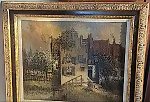Buy Henri van Daalhoff - Landhuis in bos? Bid from 175!