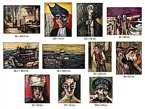 Bruno Reinbacher - 11 expressionistische Gemälde Sammlung aus Familiennachlass kaufen? Bieten Sie von 1000!