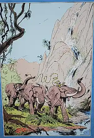 AcheterAndre Franquin - (=tekenaar 'Guust Flater') __ Marsupilami __ zeefdruk, oplage 500 - ingelijst? Enchérissez de 20!