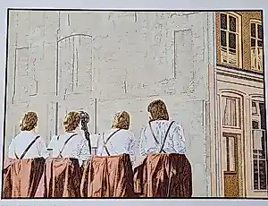 Buy Sven Hoekstra - 1985 - in beperkte oplage (150) gemaakte zeefdruk"aubade aan de lage markt"? Bid from 36!