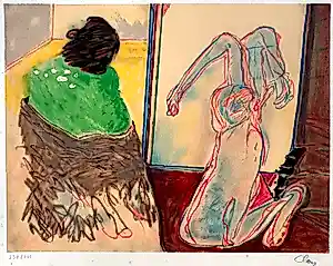 Hugo Claus - Litho - Gesigneerd - 47x57 cm - 1999 verkauft für € 190!