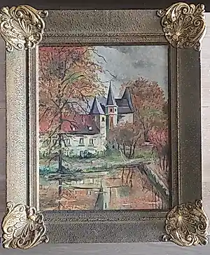 Maurice Van Essche - Paysage d'Automne & Château kopen? Bied vanaf 250!