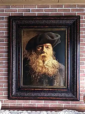 Buy Gaston Quidousse - Zelfportret - originele olieverschilderij op doek? Bid from 160!
