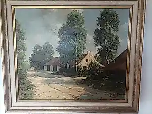 Peter Motz - Landschap met boerderij kopen? Bied vanaf 55!