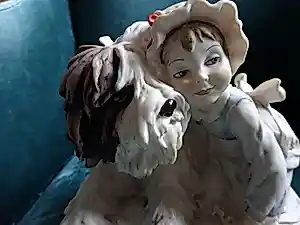 AcheterGiuseppe Armani - My best friend: schapenhond- biscuit porselein-Capodimonte? Enchérissez de 45!