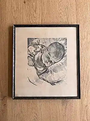 Buy Jan Sluijters - Slapende baby? Bid from 30!