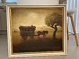 AcheterAchille Lombaert - Paard met kar? Enchérissez de 100!