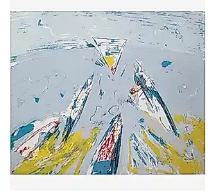 Piet Warffemius - Abstract verkauft für € 40!