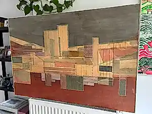 Luc Boudens - Zonder titel (of Architecturale compositie) kopen? Bied vanaf 300!