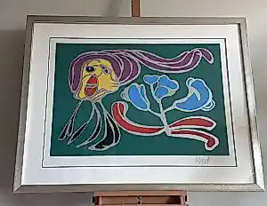 AcheterKarel Appel - Flower Passion Silver? Enchérissez de 900!