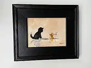 Buy Henk Poeder - Kitten ontmoet muisje met knapzak? Bid from 76!