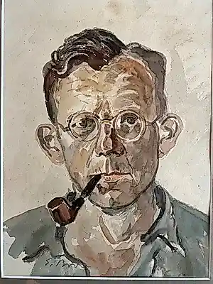 Emil Brose - zelfportret Emil Brose 1901-1962 Oldenburger Free Group kaufen? Bieten Sie von 200!