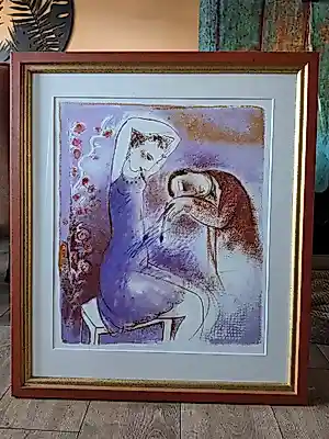AcheterKatrien Caymax - De droom van de kunstenaar (originele grafiek 3/90l? Enchérissez de 60!