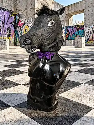 Elva Polyakova - Black horse - Chess series kaufen? Bieten Sie von 199!
