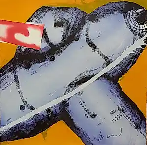 Buy Herman Brood - Kleurenzeefdruk JUMBO Handgesigneerd? Bid from 245!