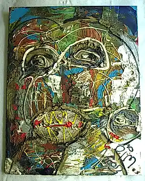 Pim Smit - Olieverf op doek , ‘Lex Hard Ding’ - 90 x 70 cm. – 2003 kaufen? Bieten Sie von 250!