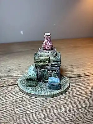 Rien Wensma - Gesigneerde keramische miniatuursculptuur – 1985 kaufen? Bieten Sie von 55!
