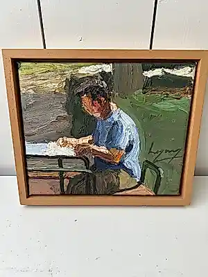 Omar Logang - Picknick in het park kaufen? Bieten Sie von 75!