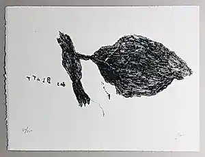 Armando - handgesigneerde litho | 'Das Blatt' | 2010 kaufen? Bieten Sie von 250!