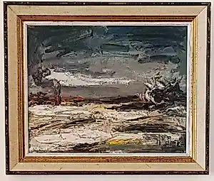 AcheterHugo Van Peer - Abstract winterlandschap? Enchérissez de 45!