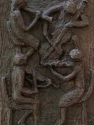 Theo Dobbelman - Wandrelief brons kaufen? Bieten Sie von 1650!