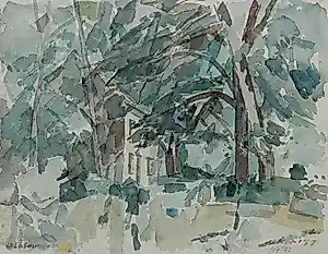 Buy Otto B. de Kat - Huis in het bos? Bid from 350!