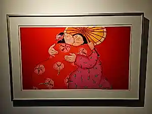 Buy Ada Breedveld - Mooie zeefdruk EA (epreuve d’artiste) I/X van Ada Breedveld? Bid from 99!