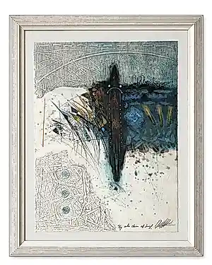 AcheterGeorges Dussau - „Entre chien et loup“ – Original-Farbradierung mit Prägung – 42/99 – handsign...? Enchérissez de 99!