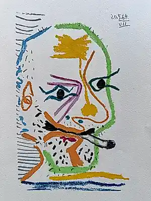 Pablo Picasso - Litho uit Le Gout du Bonheur 1970 kaufen? Bieten Sie von 275!