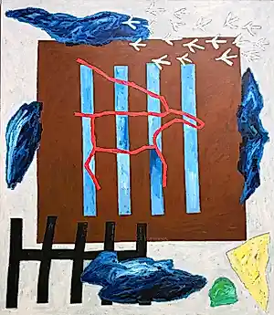 Harrie Gerritz - Acryl op doek, Licht Bewolkt en Schaduw van Verleden (Groot) kaufen? Bieten Sie von 1250!