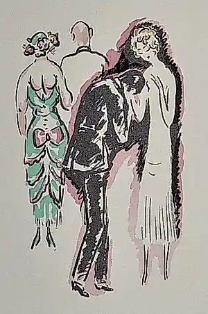 Kees van Dongen - Pochoir uit La Garconne kaufen? Bieten Sie von 150!