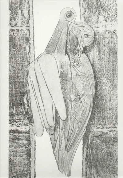 Max Ernst - - DIAMANTENHOCHZEIT - Histoire Naturelle 1926 - FROTTAGE in EDELDRUCK durch HATJE Stuttgart 1972 verkocht voor € 48!