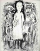 Otto Dix - 1960 Die VERKLÄRUNG OriginalLithographie (Handabzug) d.ENTARTETEN DADAisten der DRESDENer SEZESSION verkocht voor € 53!