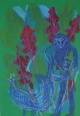 H.A.P. Grieshaber - 1975 - OriginalSerigraphie I/VII aus dem Zyklus PHILEMON & BAUCIS - Zum 80.Geburtstag v.Ernst JÜNGER verkocht voor € 45!