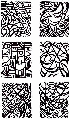 Otto Müller - 6 Original-Holzschnitte des Lovis CORINTH-Schülers - als TABLEAU-DRUCK - 1921/1969 kopen? Bied vanaf 25!