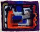 Georg Heck - Abstrakte Komposition 1962, Aquarell verkocht voor € 200!