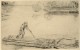 Adolf Schinnerer - Adolf Schinnerer Fischer und Flößer Sign.Radierung 1908 verkocht voor € 120!