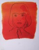 Allen Jones - Allen Jones: "Rosso&quot; - Handsigniert verkocht voor € 220!