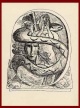 Max Beckmann - ALLES VERGÄNGLICHE IST NUR EIN GLEICHNIS - OriginalHolzstich - 1957 Blattnummer 35 verkocht voor € 85!